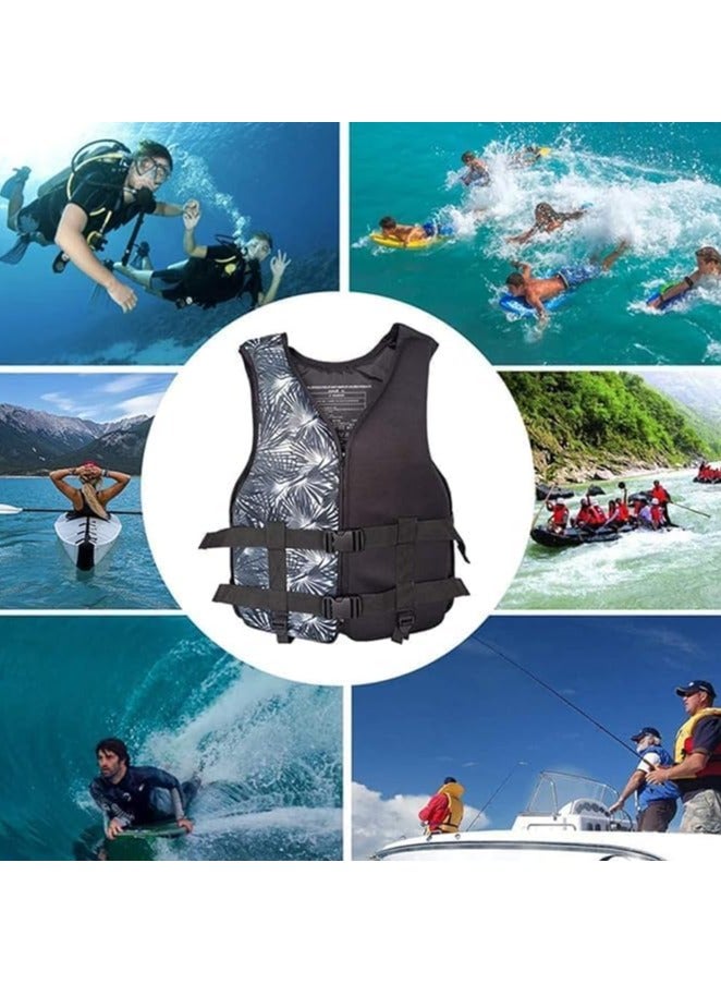 Generic Life Jacket Safety Vests Water Suit Kayak Boating Swimming Surfing Drifting Gear Size XL 75 to 100 KG. - Yellow - Image 3