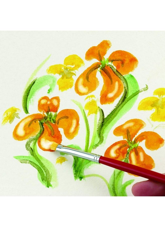 Creative Mark - Scrubber Watercolor Brushes Professional Watercolor Brushes For Scrubbing Blotting Reshaping Edges And More! Set Of 3 - Image 1