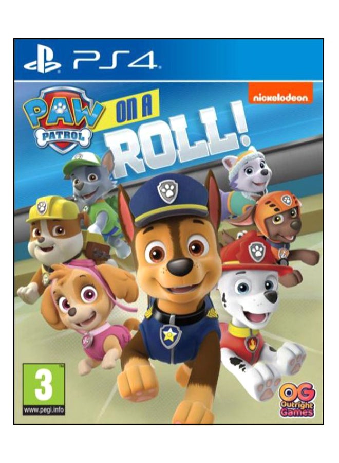 لعبة PAW Patrol On A Roll (إصدار عالمي) - مغامرة - playstation_4_ps4