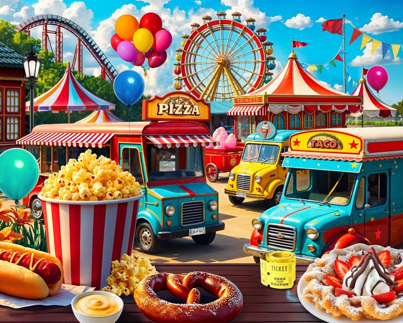 Springbok State Fair 500 Piece Jigsaw Puzzle for Adults Unique Cut Pieces Made in USA - Image 3