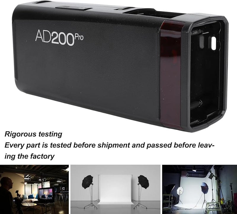 AD200 برو غلاف فلاش ضوء غطاء استبدال ABS قطع غيار الإصلاح سهلة التركيب - Image 3