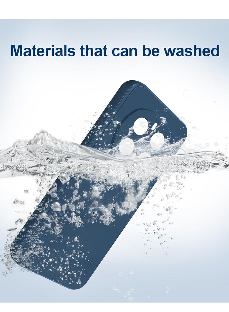 BORTONY Honor Magic 7 Pro Silicone Case Cover Liquid Silicone Anti-scratch Shockproof Case with Fiber Inner Layer Cover for Honor Magic 7 Pro 5G 6.8-inch - Image 5