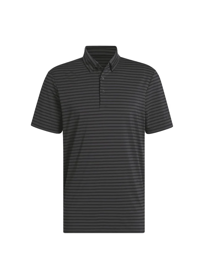Adidas Adidas Ult Stripe Polo Black Polo Shirt (Short Sleeve) Polo Shirts For Men