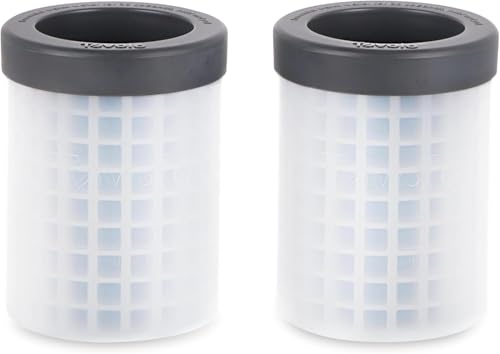 Tovolo Mini Ice Cylinder Squeeze Release Set of 2 1000422 Gray