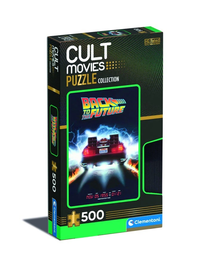 Clementoni Puzzle Back To The Future-Cult Movie 500pcs - Image 1