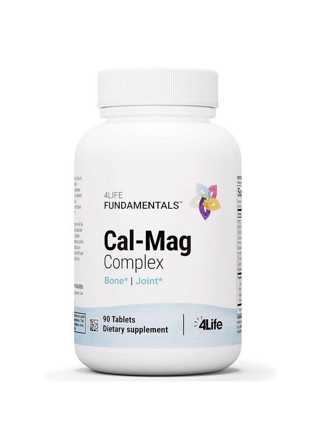 4life 4Life Cal-Mag Complex - with Calcium, Magnesium, Vitamin D, and K - 90 Tablets - Image 1