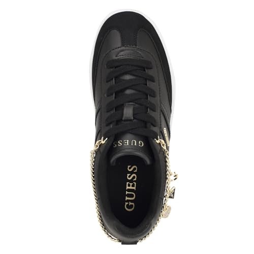Guess Women's Naoko Sneaker, Black 001, 10 - Image 5