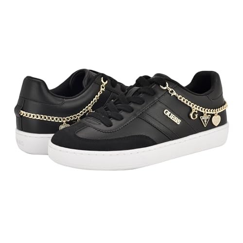 Guess Women's Naoko Sneaker, Black 001, 10 - Image 2