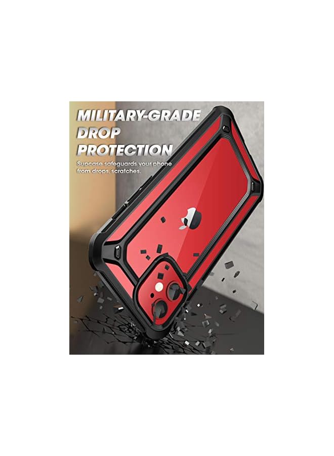 SupCase Unicorn Beetle EXO Series Case for iPhone 12 / iPhone 12 Pro (2020 Release) 6.1 Inch, Premium Hybrid Protective Clear Bumper Case (Black) - Image 3