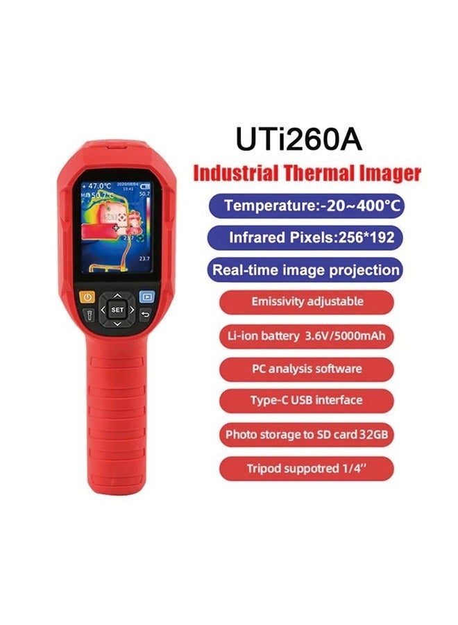 UNI-T UNI-T UTI260A Thermal Imaging Camera Real-Time Image Transmission HD 256X192 Pixels Thermal Imaging Camera IP65 Protection Level - Image 3