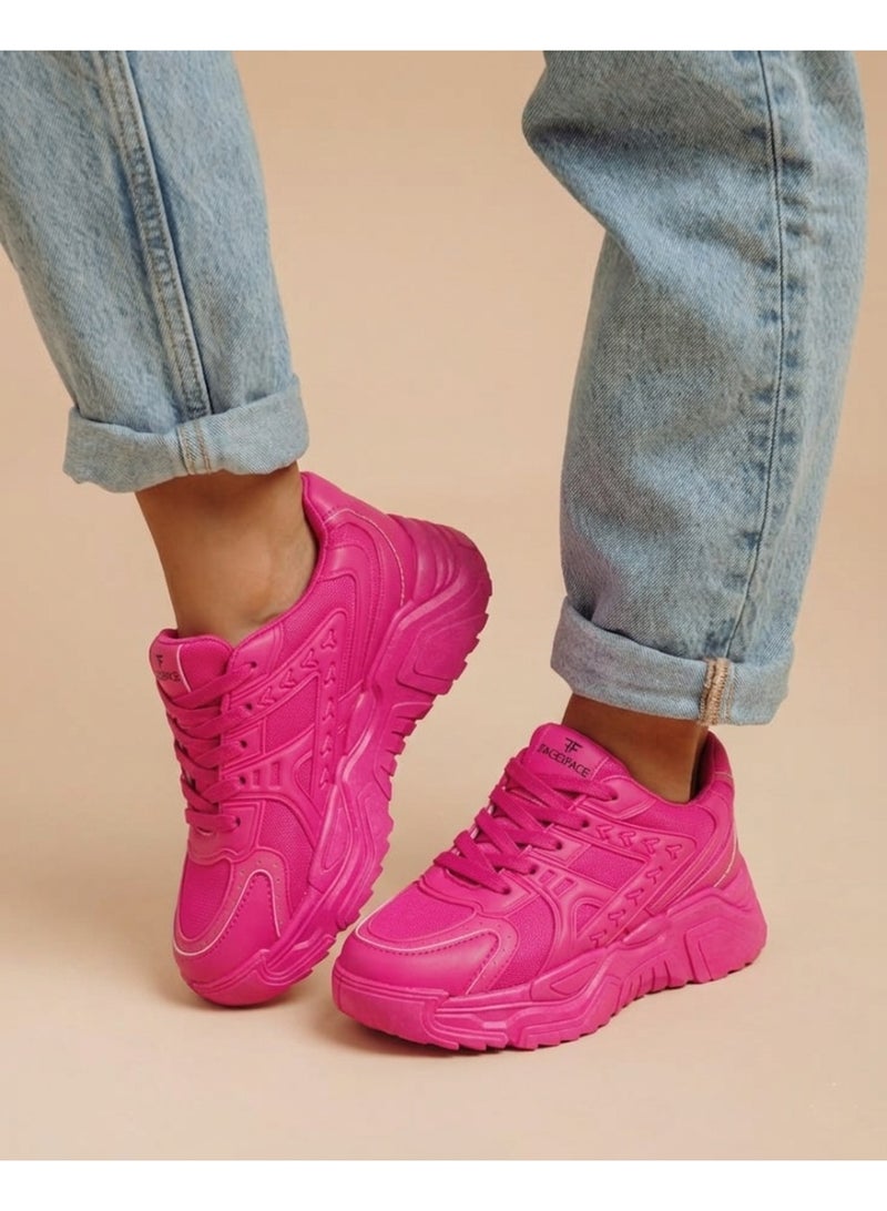 Vbranda Trendy women's sneakers with a modern design L-11-FUSHIA - Image 1