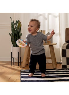 Baby Einstein Baby Einstein - Hape Tap & Shake Magic Touch Tambourine, Musical Discovery Toy, Sounds & Lights, Ages 6 Months+  - Image 1