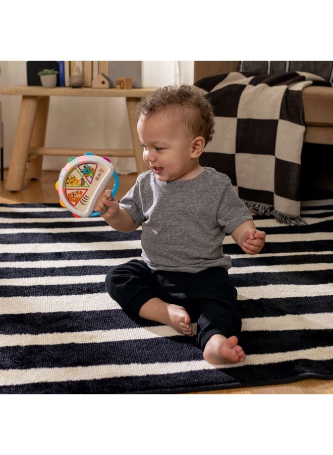 Baby Einstein - Hape Tap & Shake Magic Touch Tambourine, Musical Discovery Toy, Sounds & Lights, Ages 6 Months+ - Image 4