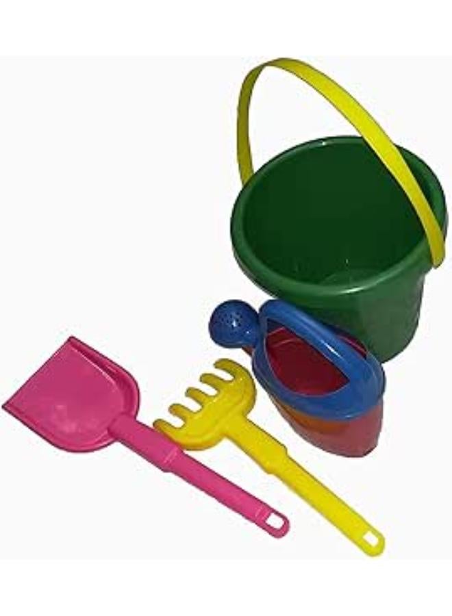 Plastic Tools Bucket & 2 Grooves & Water Sprinkler
