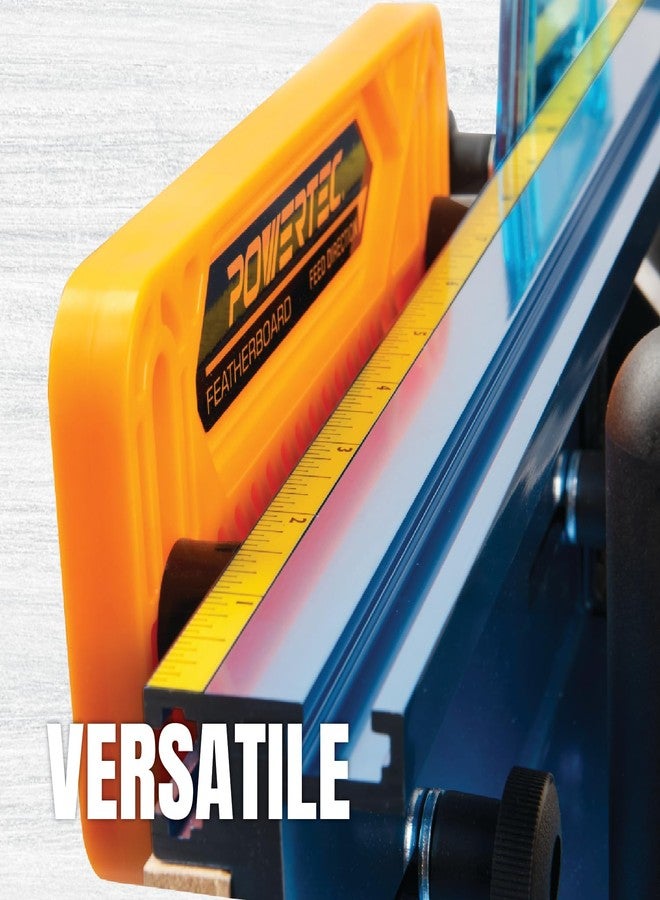 باورتيك POWERTEC 72063 عبوتان من شريط القياس 4 أقدام مع دعامة لاصقة، من اليسار إلى اليمين ومن اليمين إلى اليسار، 1 من كل نوع - Image 5