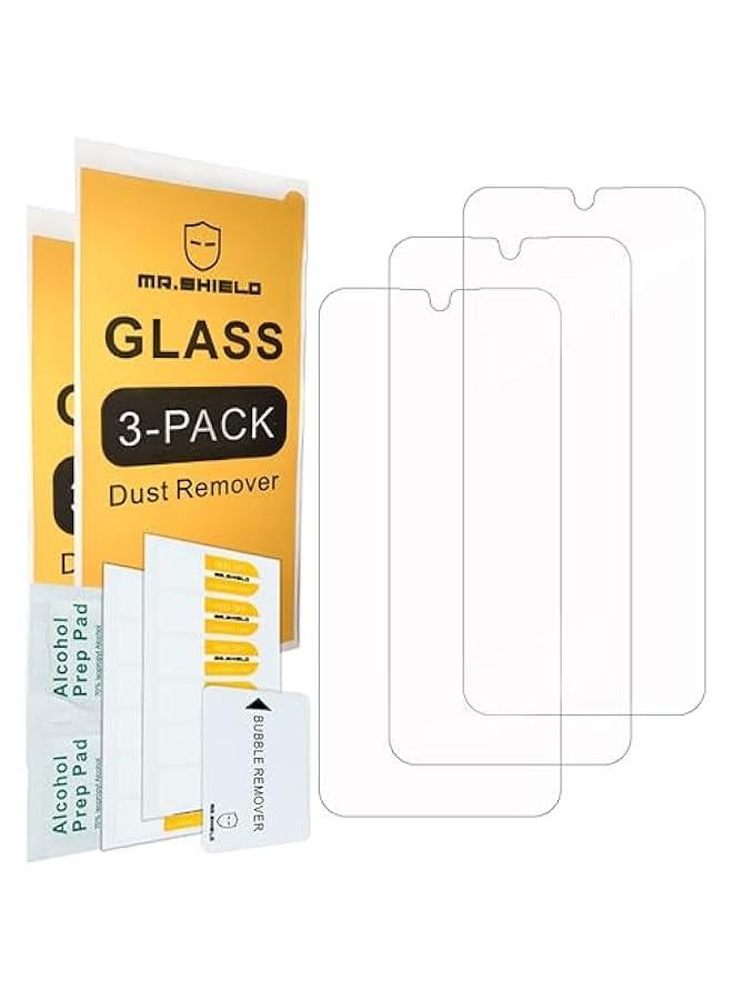 Mr.Shield Screen Protector compatible with Samsung Galaxy A16 5G / Galaxy A16 4G LTE 【Tempered Glass】 【3-Pack】 【Japan Glass with 9H Hardness】 - Image 2