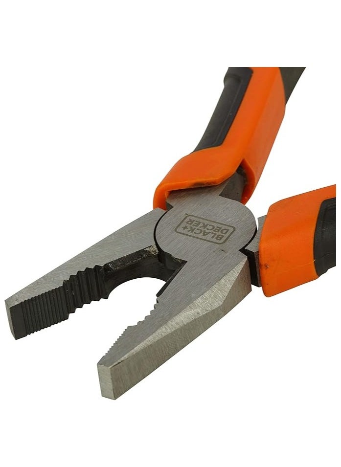 BLACK+DECKER Black+Decker 160Mm Steel Combination Pliers With Bimaterial Handle  - Image 4