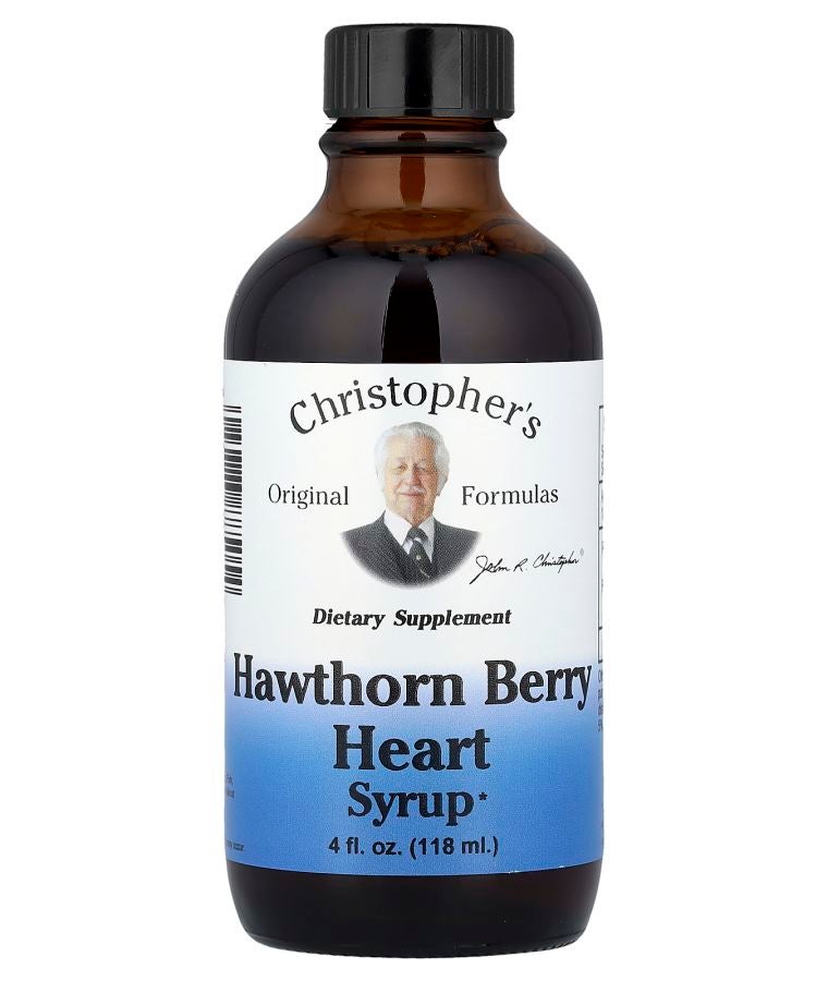 Hawthorn Berry Heart Syrup 4 fl oz (118 ml)