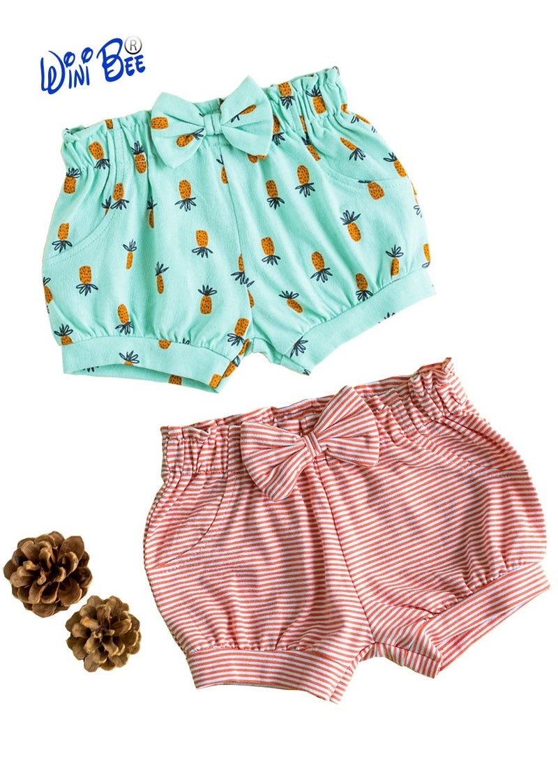 WiNi BEE Baby Shorts Newborn Girls Bombachos Bebe Clothes Printed Baby Bloomers Kids Toddler Trousers Casual PP Pants 0-24Months  - Image 3