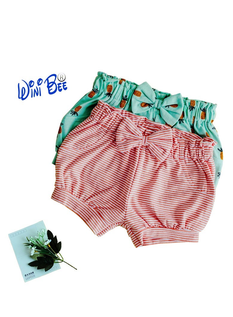 WiNi BEE Baby Shorts Newborn Girls Bombachos Bebe Clothes Printed Baby Bloomers Kids Toddler Trousers Casual PP Pants 0-24Months  - Image 5