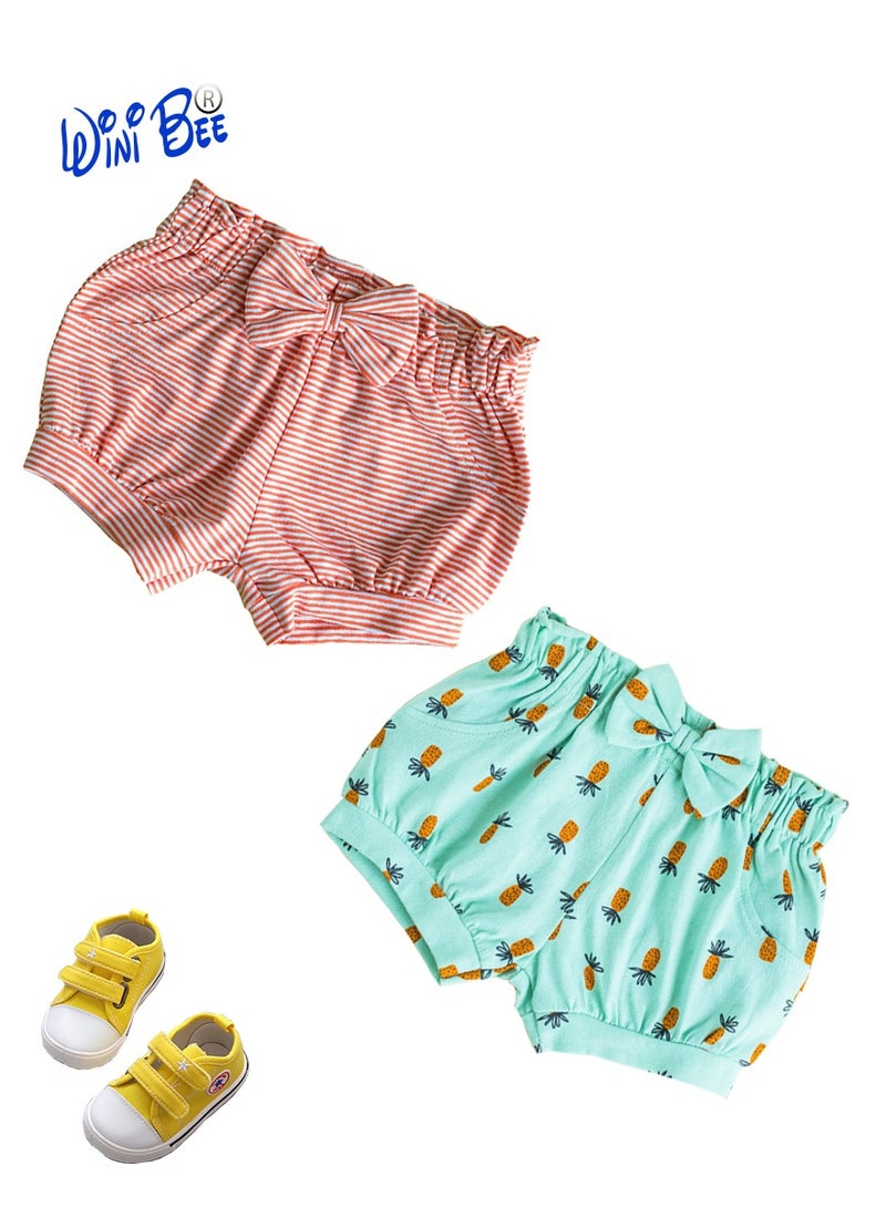 WiNi BEE Baby Shorts Newborn Girls Bombachos Bebe Clothes Printed Baby Bloomers Kids Toddler Trousers Casual PP Pants 0-24Months  - Image 4