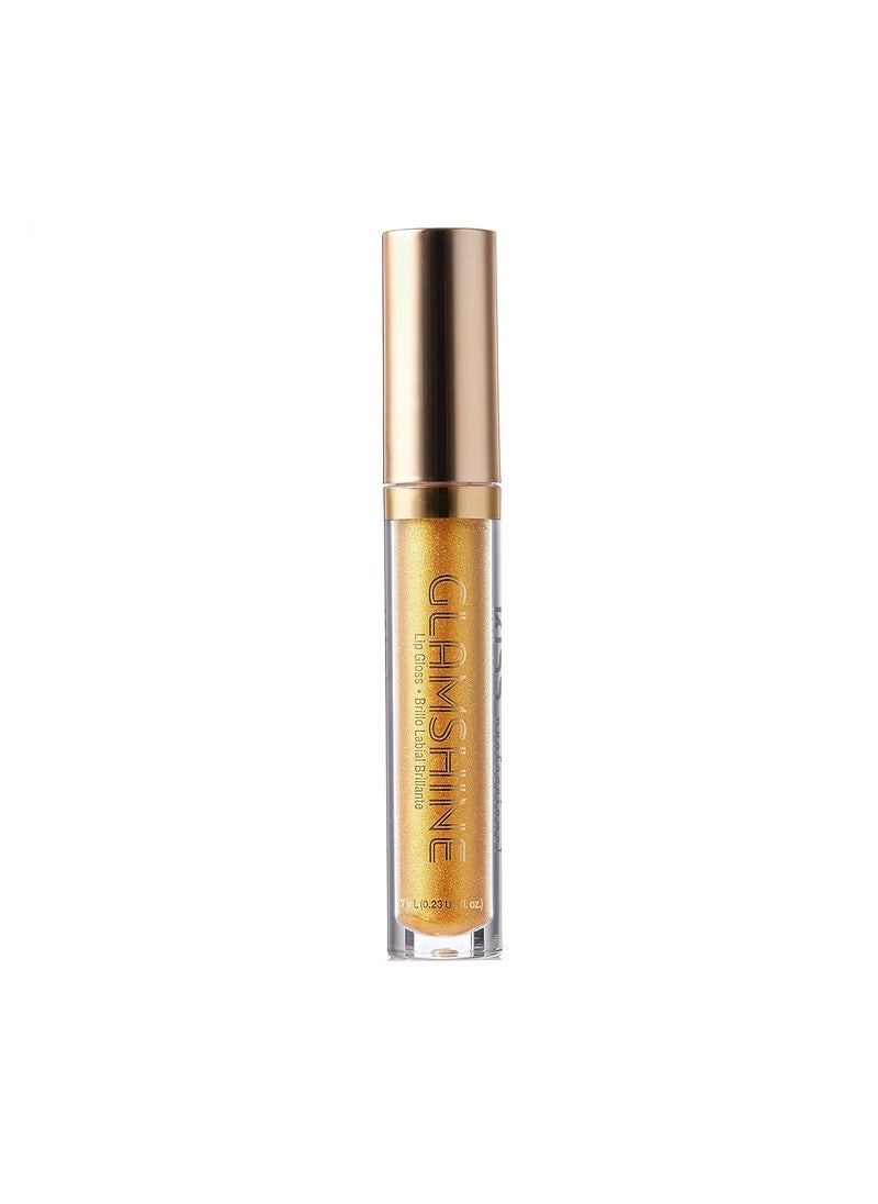 kiss new york Glam Shine Vita Lip Gloss 1 PACK Gold Spot 