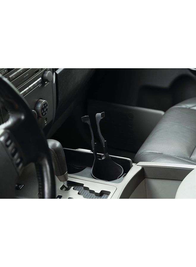 KURYAKYN 6474 Free-Flex Cup and Cell Phone Device Holder: Mounts in Cars, Trucks, Vans, UTVs with Flexible Arms Securing Various Phones/Cases, Black - Image 3