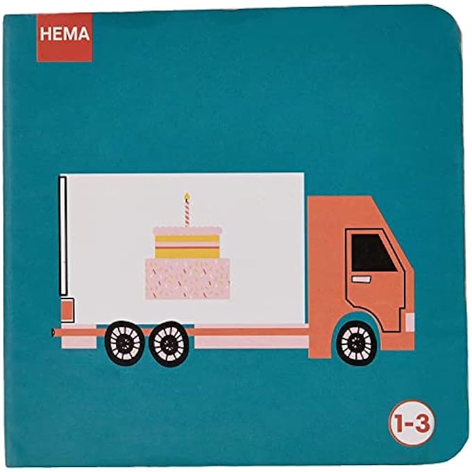 KIDS CARDBOARD BOOK FOR VEHICLES - Image 1