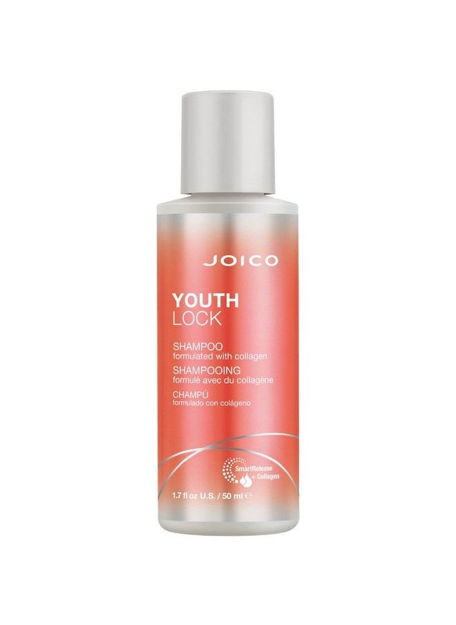 JOICO Youthlock Shampoo Formulated With Collagen | Youthful Body & Bounce | Reduce Breakage & Frizz | Soften & Detangle Hair | Boost Shine | Sulfate Free | With Arginine | 1.7 Fl Oz  - Image 1