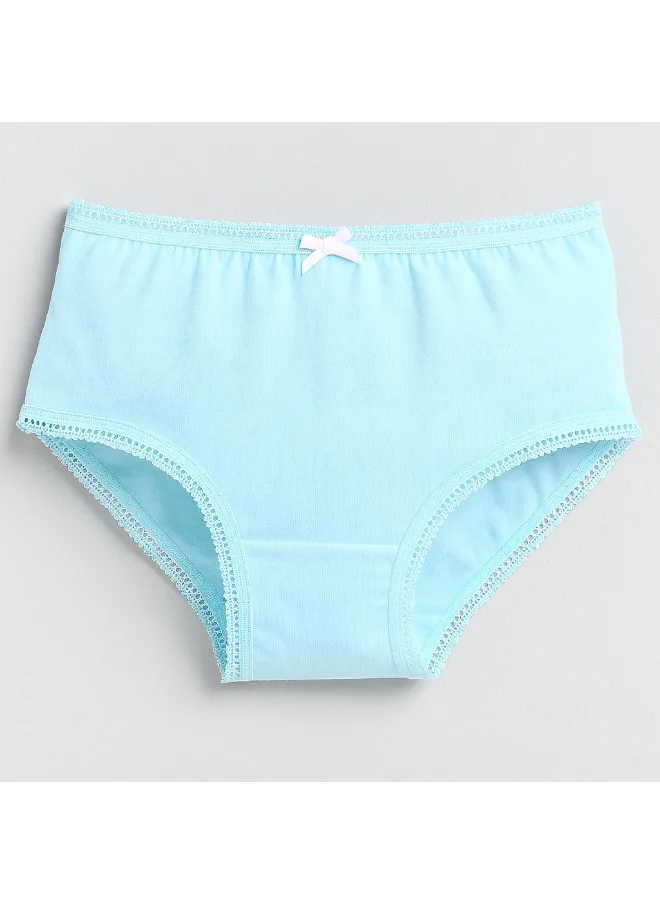 فكتور اند جين 3-Pack Briefs for Girls – Soft Cotton Pastel Underwear Set