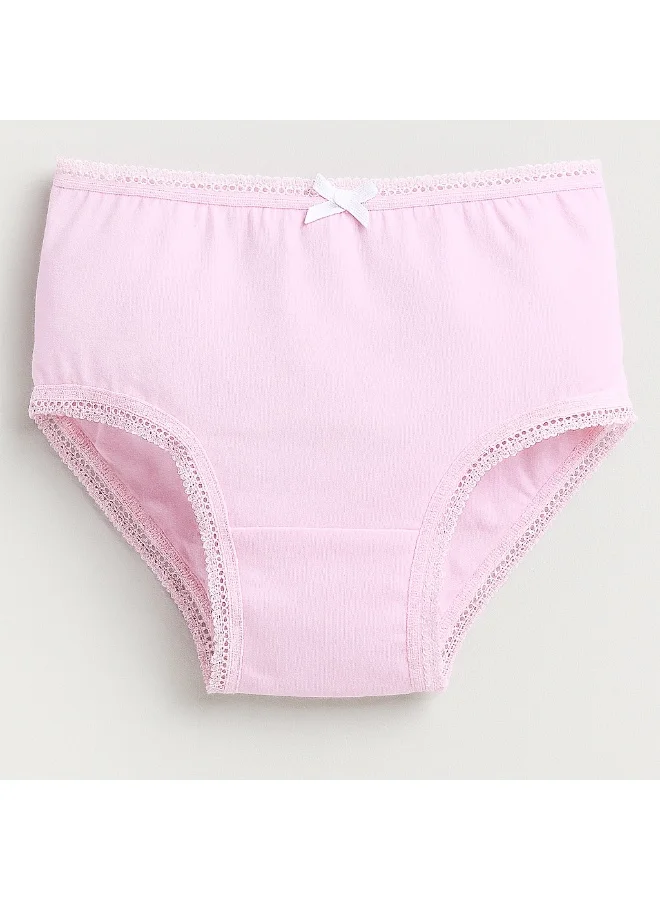 victor and jane 3-Pack Briefs for Girls – Soft Cotton Pastel Underwear Set