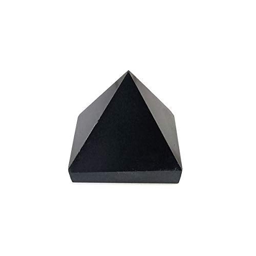 Crystu Natural Black Agate Pyramid for Reiki Healing and Crystal Healing Stone Pyramid Size 10-15 mm (Color : Black) Pack of 1 pc - Image 4