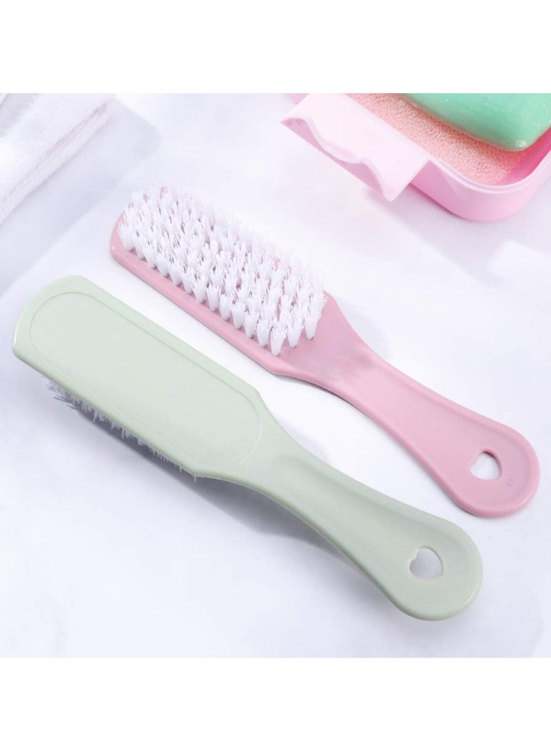 Oasisgalore 3Pcs Scrub Brush With Handle Household Cleaning Tool For Leather Cleaning Shoes Boot Clothes - Image 5