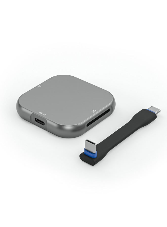 M.2 2230 NVme SSD Enclosure Magnetic Mobile Hard Disk Case With PD100W Fast Charge-Color:Round Drive Box + Pd Charging  - Image 2
