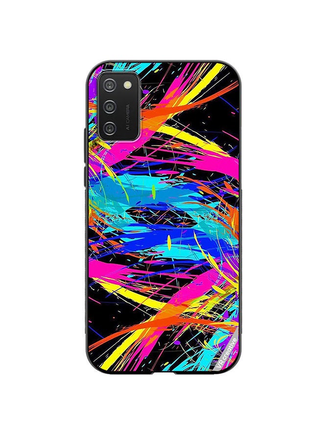 VR CREATIVE Protective Case Cover For Samsung Galaxy A03s Multicolor Design - Image 1