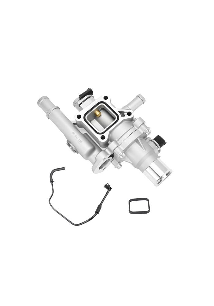 C-Tzu Upgrade Aluminium Thermostat Housing Assembly with Throttle Body Inlet Heater Pipe for Chevrolet Cruze 20112016 Sonic 20122018 Trax 20132020 Replaces 25199824 25192228 25192904 - Image 1
