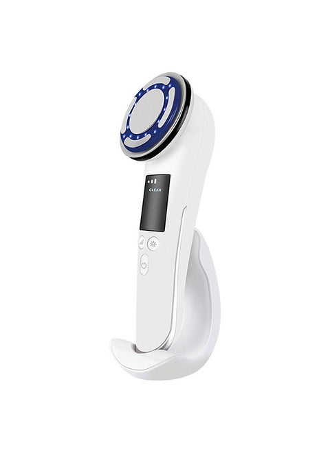 Bestauty Hot and Cold Pulse Beauty Device with Base, High-frequency Vibration Clean Absorb Colorful Light Electric Muscle Stimulation Micro-current Pulse Beauty Instrument
