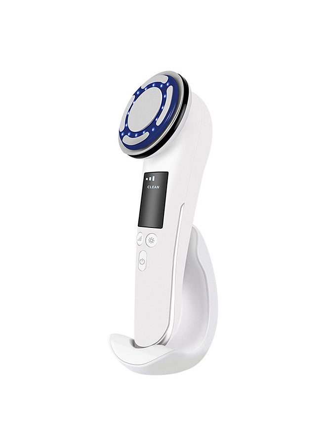 Bestauty Hot and Cold Pulse Beauty Device with Base, High-frequency Vibration Clean Absorb Colorful Light Electric Muscle Stimulation Micro-current Pulse Beauty Instrument