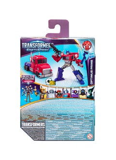 HASBRO - TRANSFORMERS Transformers Toys Earthspark Deluxe Class Optimus Prime Action Figure 5-Inch Robot Toys For Kids Ages 6 And Up  - Image 4