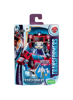 HASBRO - TRANSFORMERS Transformers Toys Earthspark Deluxe Class Optimus Prime Action Figure 5-Inch Robot Toys For Kids Ages 6 And Up  - Image 3