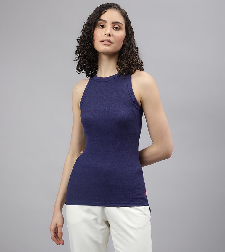 Beverly Hills Polo Club Womens Knit Top