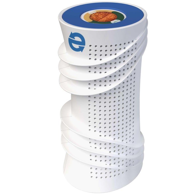 Eva-Dry Air-Dry Cylinder - Powerful Renewable Moisture Absorber for Small Spaces - Renews in Just 2 Hours, Non-Toxic, Safe for Closets, Safes, and More (Sold Individually) - Image 1
