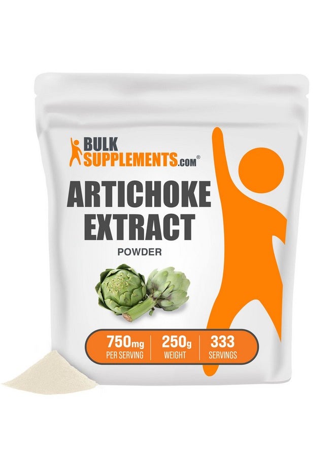 BulkSupplements Artichoke Extract Powder Herbal Supplement Sourced From Artichoke Leaf & Stem Gluten Free 750Mg Per Serving 333 Servings (250 Grams 8.8 Oz)  - Image 1
