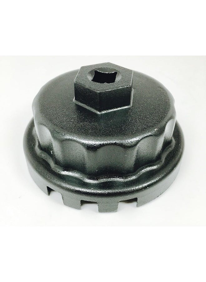 APSG - Genuine 04152-YZZA1 oil filter with Genuine 15620-31060 Oil Filter Housing Cap and 15643-31050 Cap Plug includes APSG Wrench and crush washer - Image 1