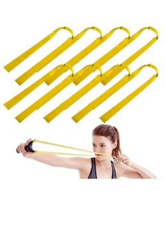 Generic 8 Pcs Flexible Rubber Bands for Slingshots, Durable Latex Catapult Bands for Hunting and Sports, Stainless Steel Catapult Accessories  - Image 1