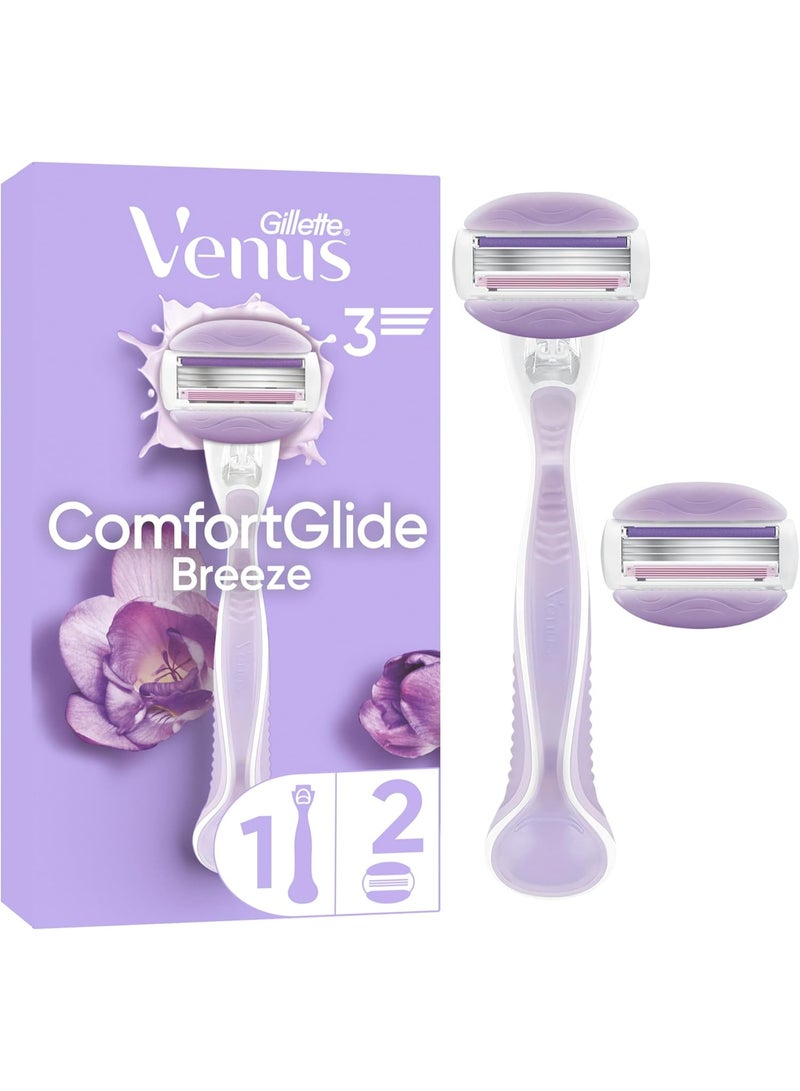 Venus Gillette Venus Breeze women's razor, 1 count