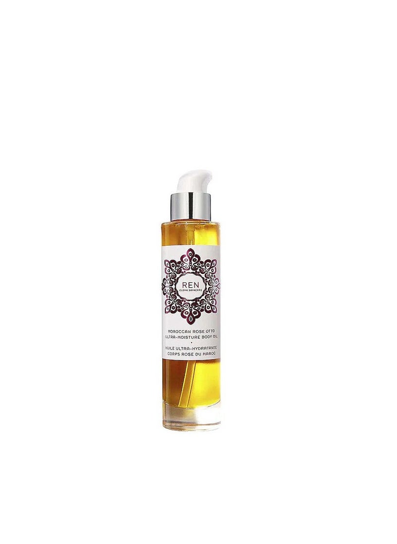 REN CLEAN SKINCARE - Moroccan Rose Otto Ultra-Moisture Body Oil - Image 1