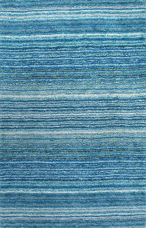 CARPET TRUCSON Fur Rectangular Rugs and Carpet for BedroomLiving Room Sky Blue Multi4X6 Feet - Image 3