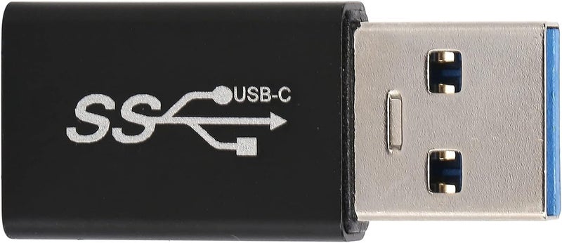 Tobo محول USB C أنثوي إلى USB ذكر، محول USB C عالي السرعة إلى USB 3.0 موثوق وخفيف الوزن وسهل الحمل لأجهزة الكمبيوتر اللوحية للعائلة للمنزل (TD-1071TC) - Image 1