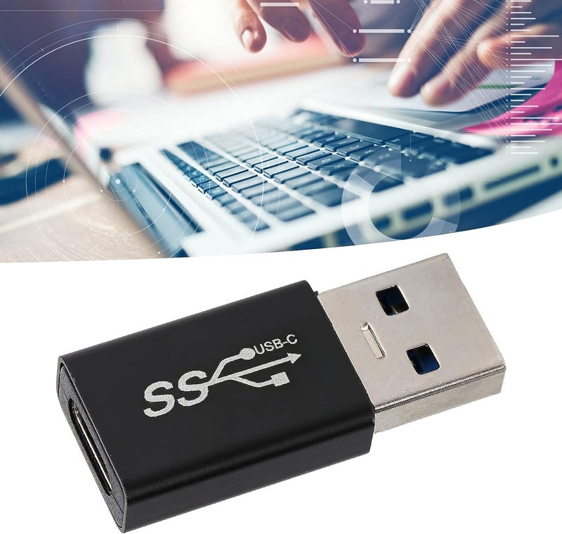 Tobo محول USB C أنثوي إلى USB ذكر، محول USB C عالي السرعة إلى USB 3.0 موثوق وخفيف الوزن وسهل الحمل لأجهزة الكمبيوتر اللوحية للعائلة للمنزل (TD-1071TC) - Image 4